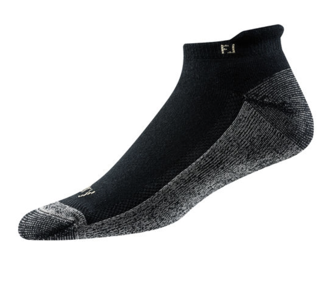 Footjoy  17032 Prodry Roll-Tab socks Black Single sock