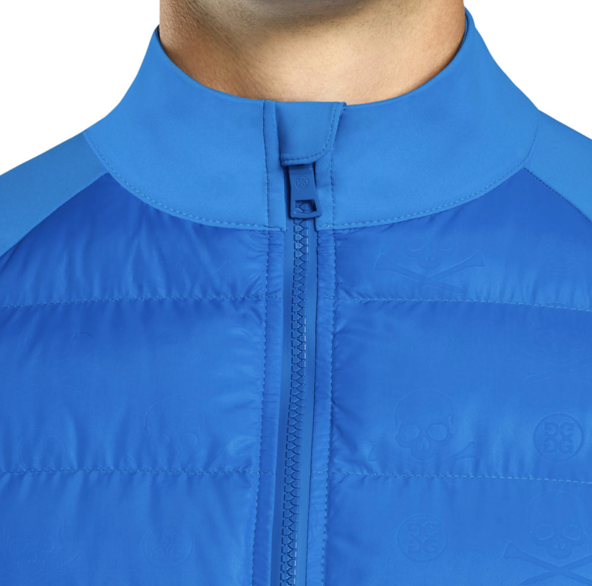 G/Fore | G4MF21O02 | The Shelby Quilted Full Zip Jacket | Racer
