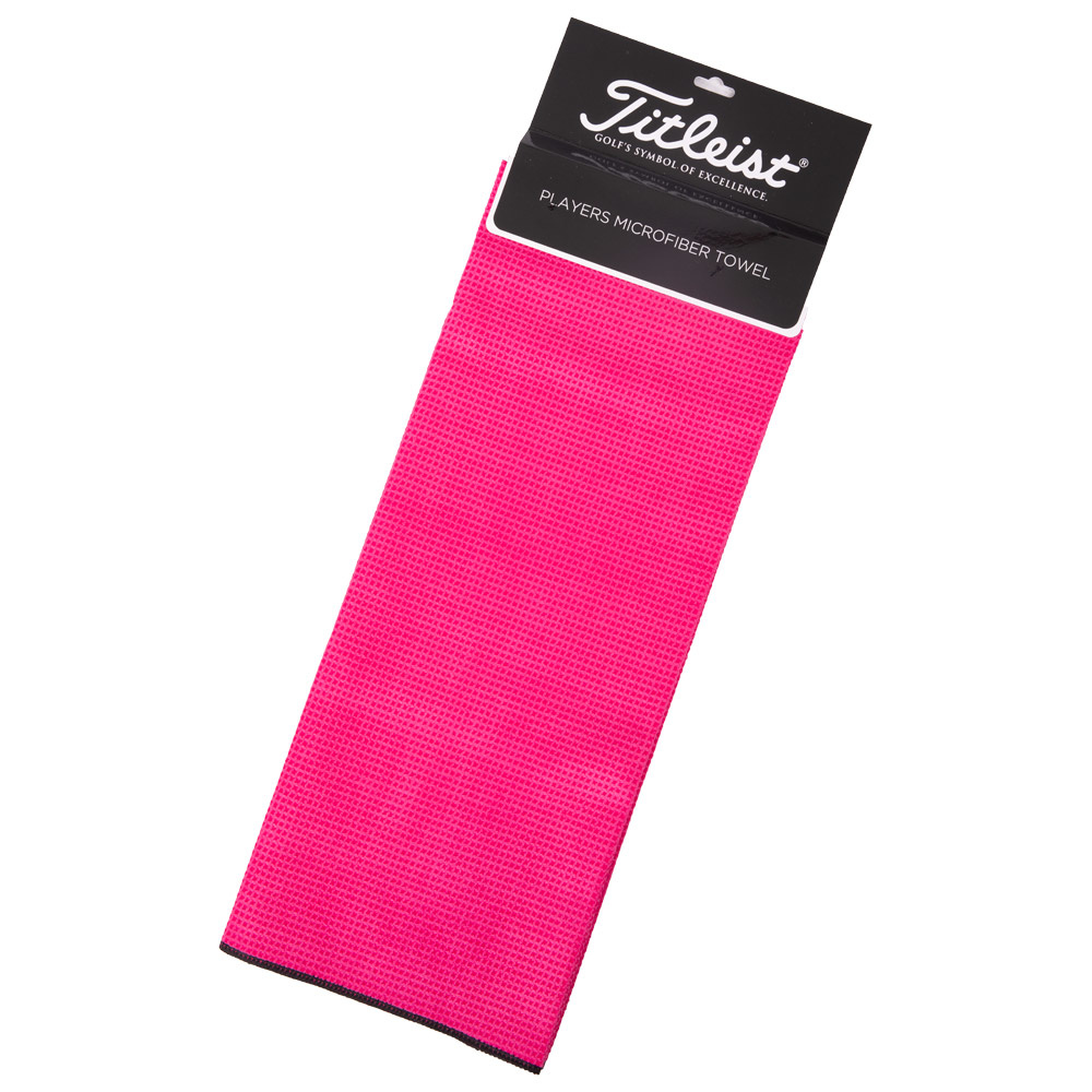 Titleist | TA20MFTWLPO-15 | Microfiber Towel | Pink Out