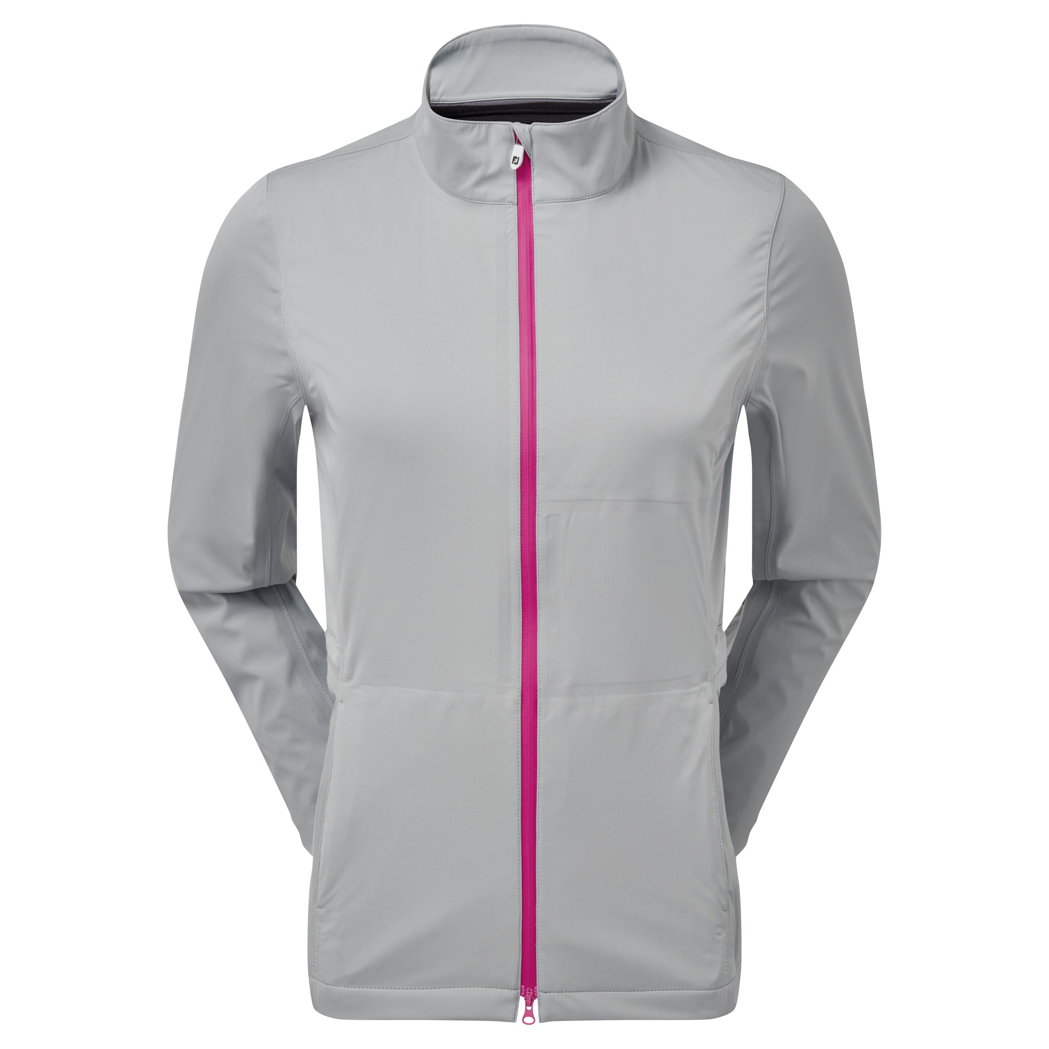 Footjoy | 87996 | Women | HydroKnit Jacket | Grey with Hot Pink