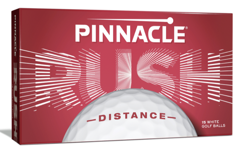 Pinnacle | Rush | White | incl RSGolf logo