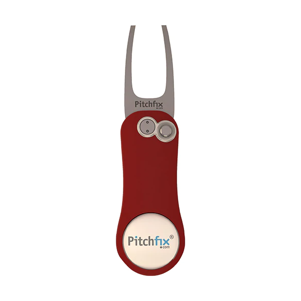 Pitchfix | Pitchfork | Original RSGolf logo | Red