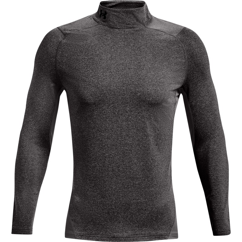 Under Armour | 1366066-020 | Cold-Gear | Armour Fitted Mock | Charcoal Light / Heather / Black |