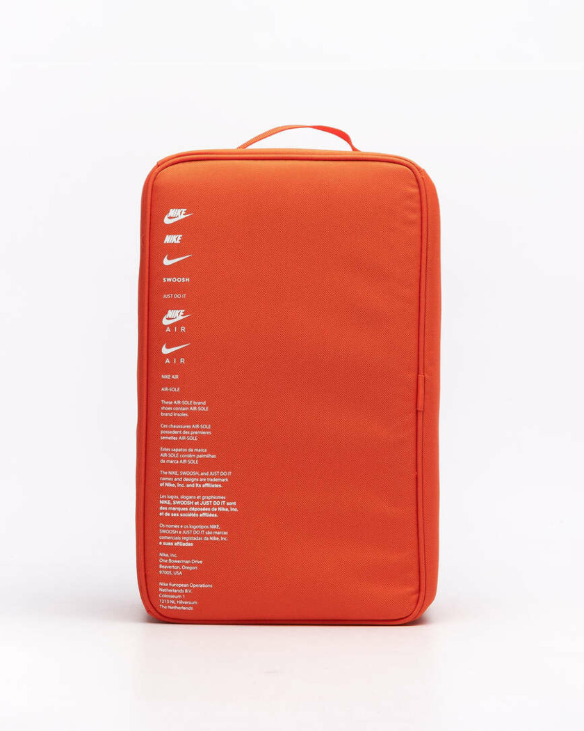 Nike | BA6149-810 | Shoe Box Bag | Orange / Orange / White