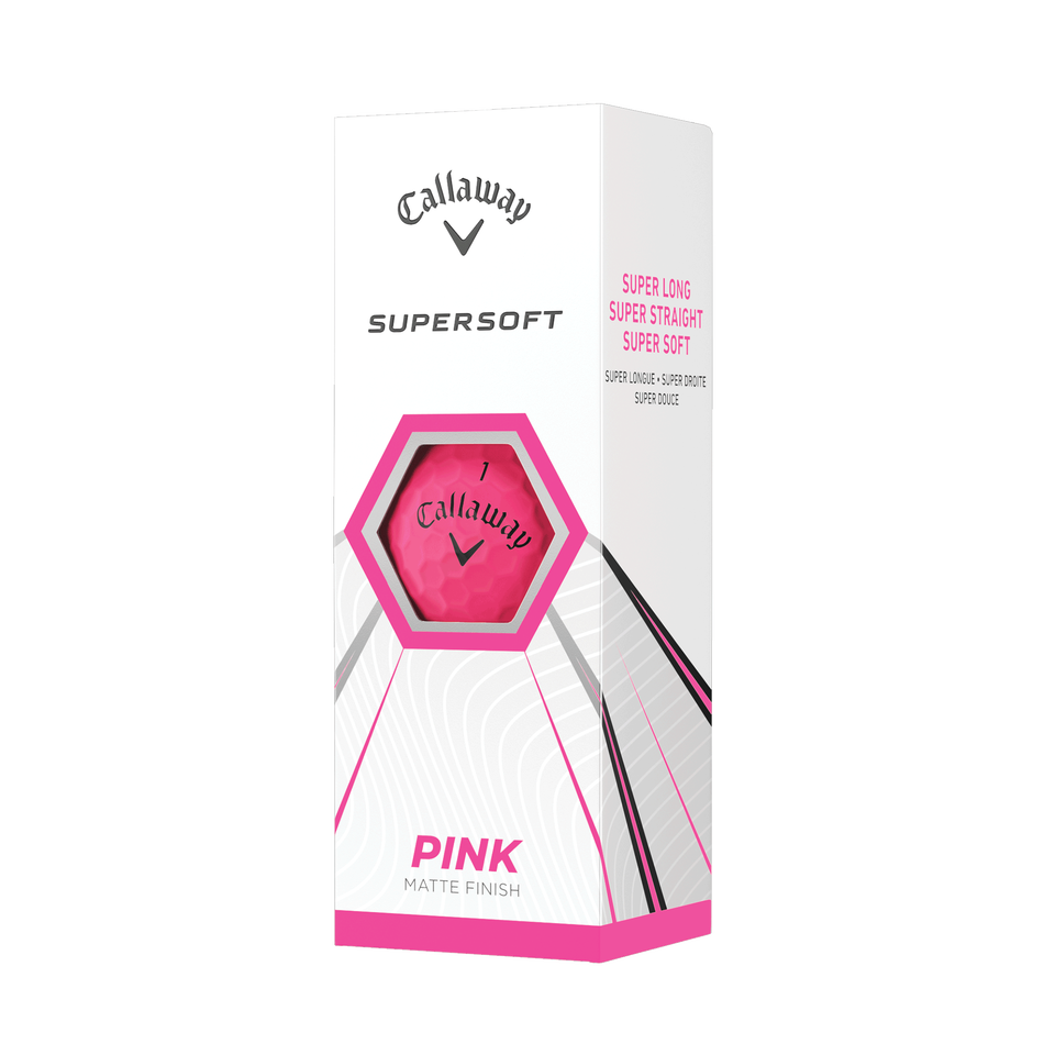Callaway | Supersoft | Matte Pink with logo