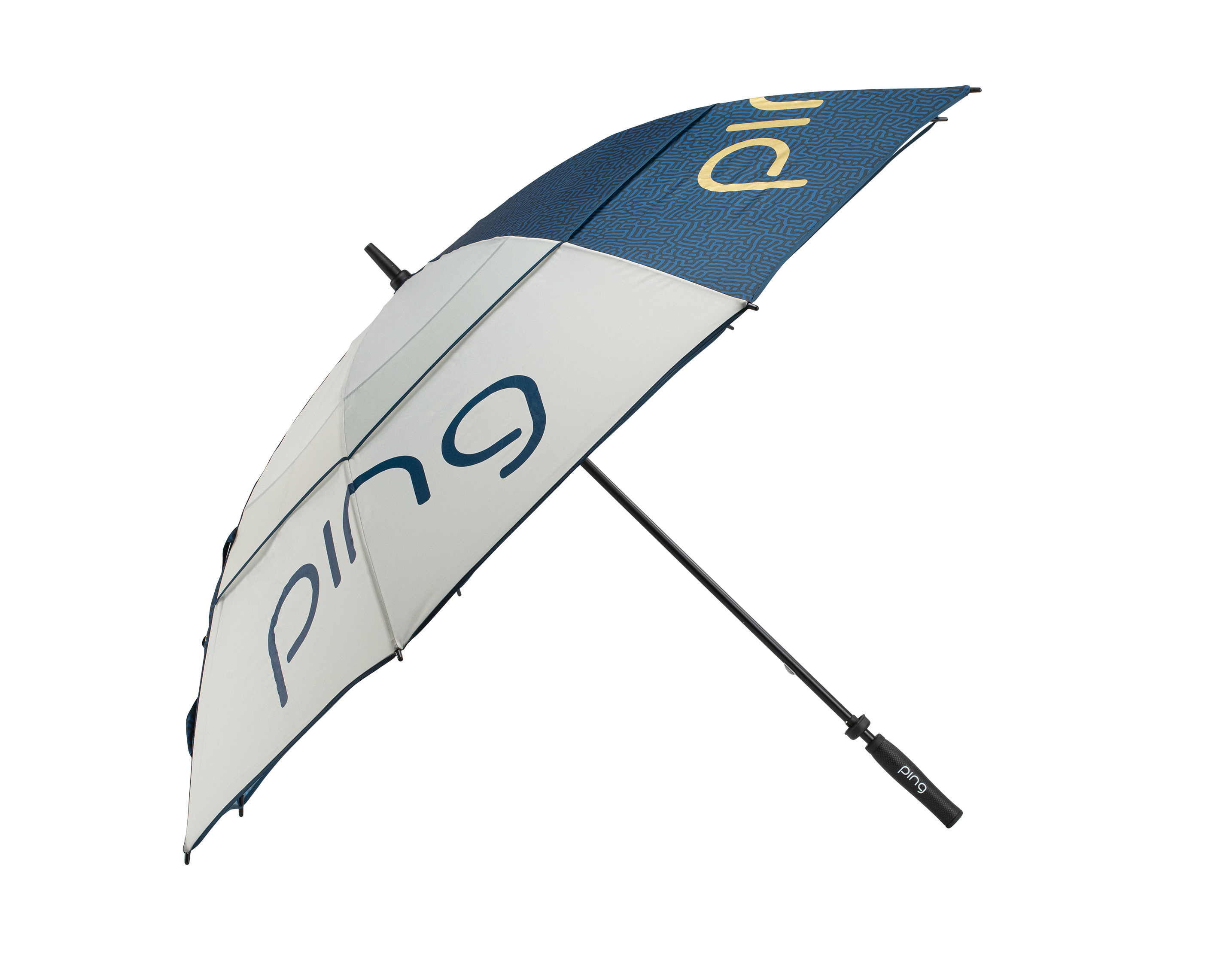 Ping | GLE 3 | Umbrella | Double Canopy | Navy / Gold