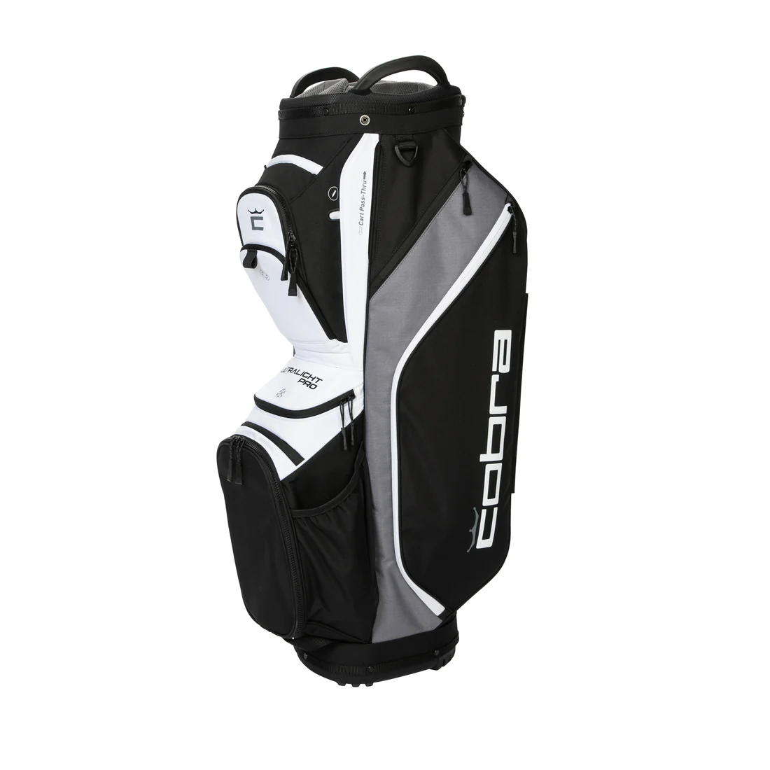 Cobra | Ultralight Pro Cart Golf Bag | Black / White