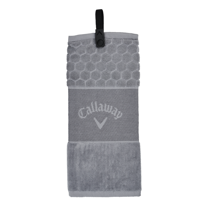 Callaway | Trifold Towel | Silver