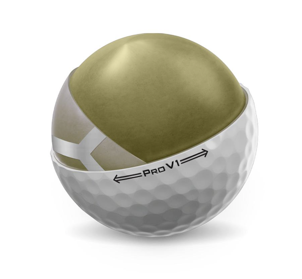 Titleist Pro V1 RCT 2023 Golf Ball Core Layers