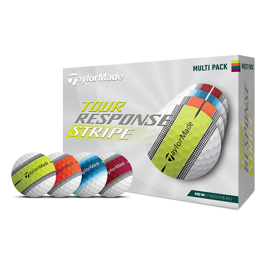 Taylormade | Tour Response | Stripe | Multipack | Whole box | frontview box