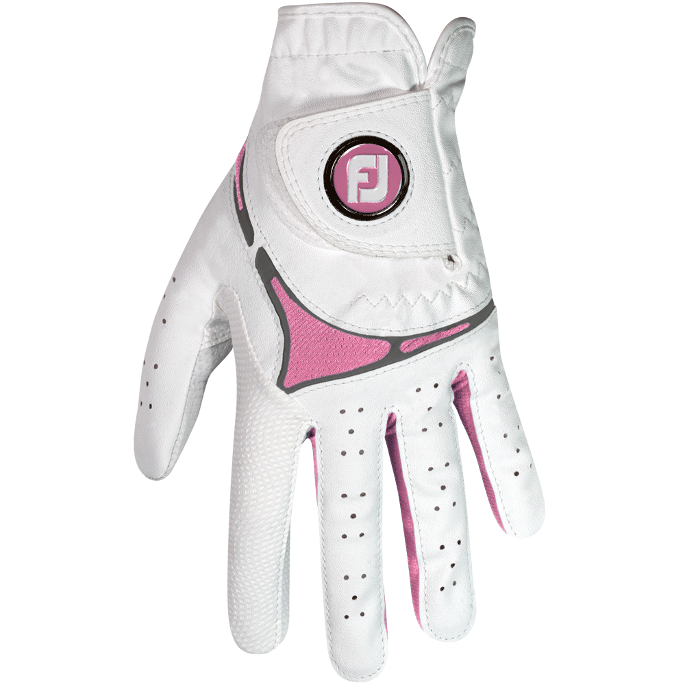 Footjoy | 64884 | GTXtreme | Ladies | Incl Ballmarker | White / Pink | Glove  out of box