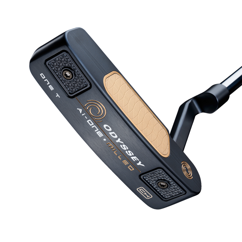 Odyssey | Ai-One | Milled | #1 T CH | Putter | Front angled view