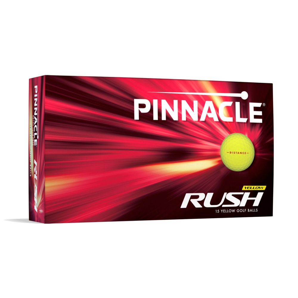 Pinnacle | Rush | Golf Balls | Yellow 23