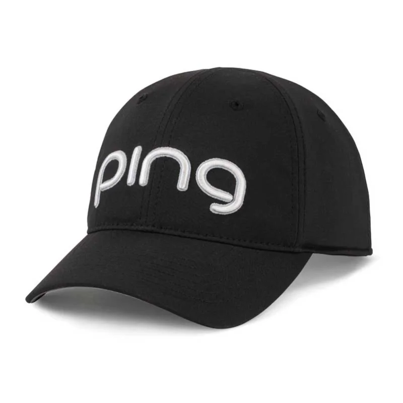 Ping | 35264-97 | Tour Delta Cap | Black/White Front View
