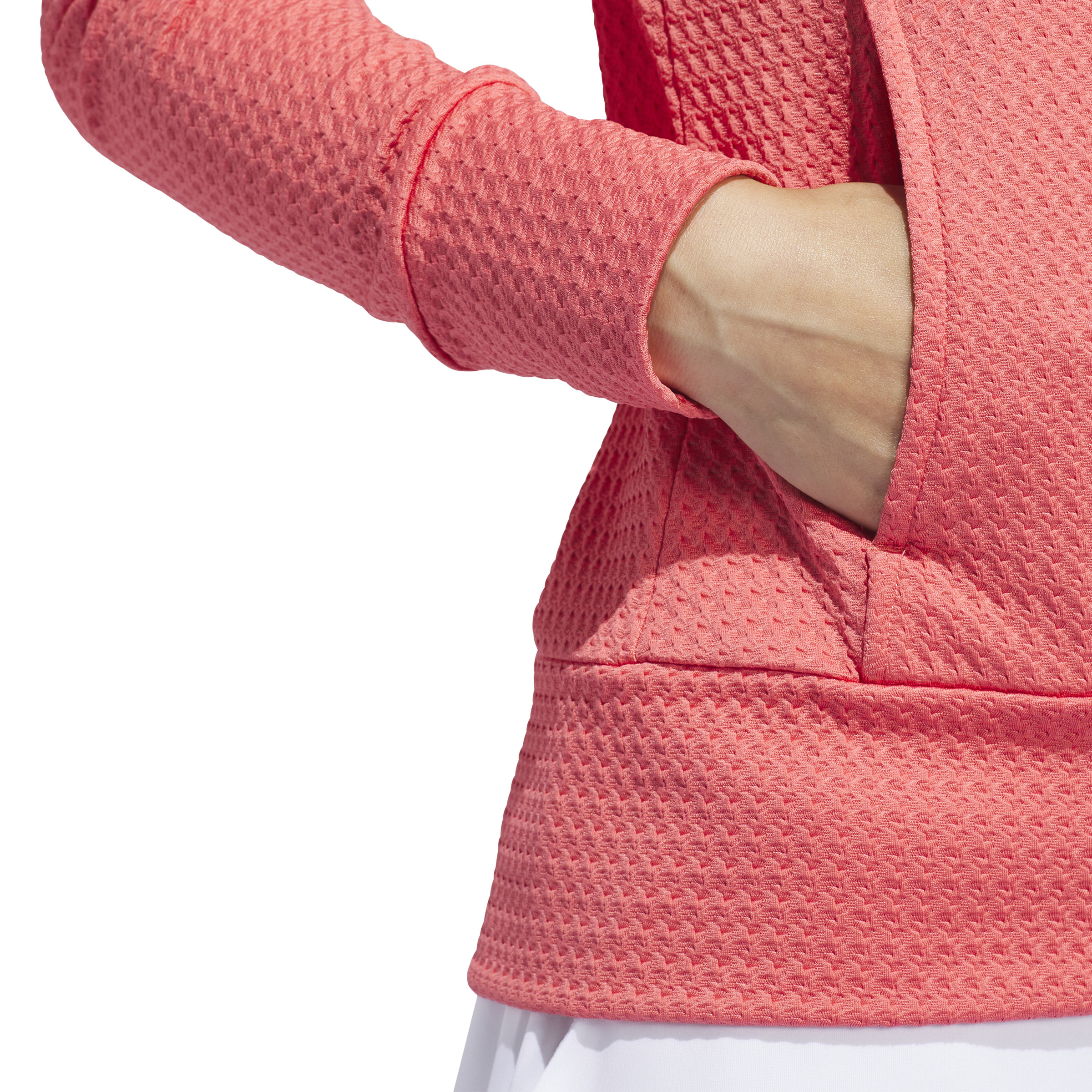 Adidas | IP4263 | Women's Ultimate365 Textured Jacket | Preloved Scarlet Pourus