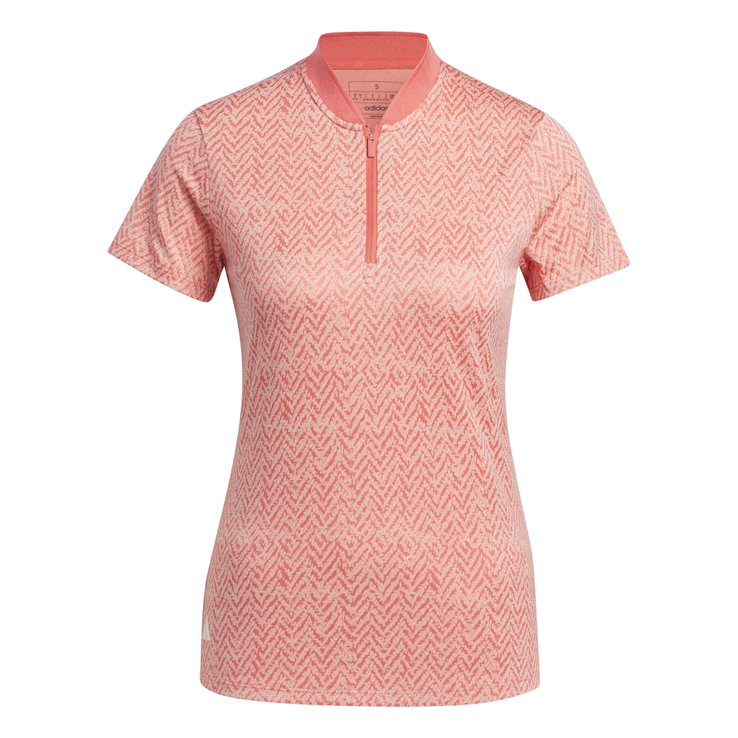 Adidas | IP4241 | Women's Ultimate365 Jacquard Polo Shirt | Preloved Scarlet Pourus